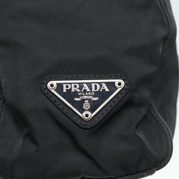 PRADA Hand Bag Nylon Black Auth yk15127 - Picture 11 of 16